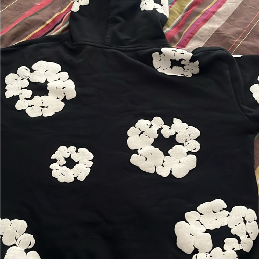 Denim Tear Hoodie - Cotton Wreath